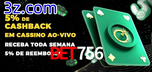 Promoções do cassino ao Vivo Bet756